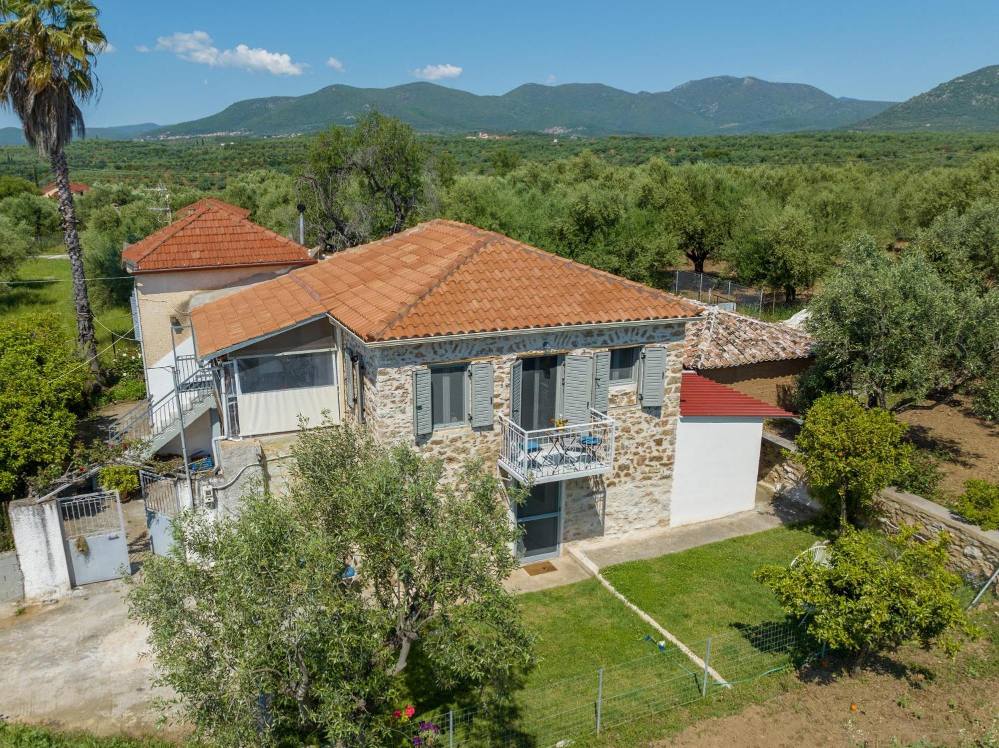 Messinian Stone House Villa Kültér fotó